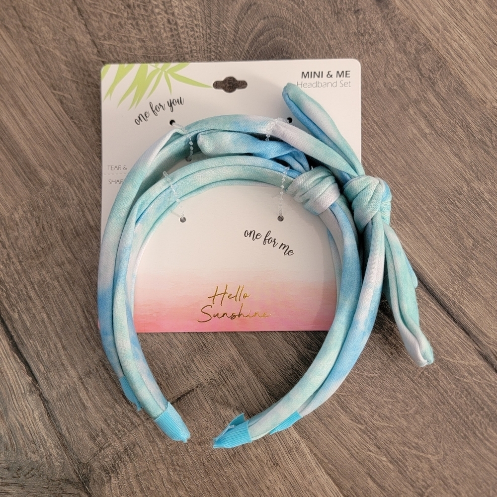 Mini & Me Headband Set NWT